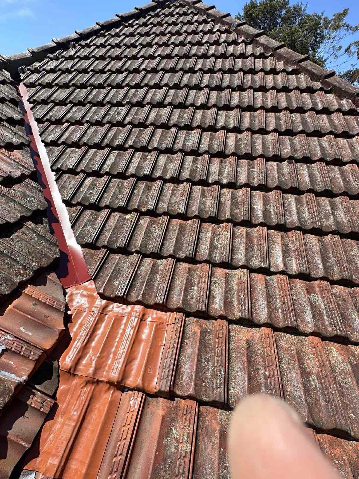 Old terracotta tile roof repair Sydney